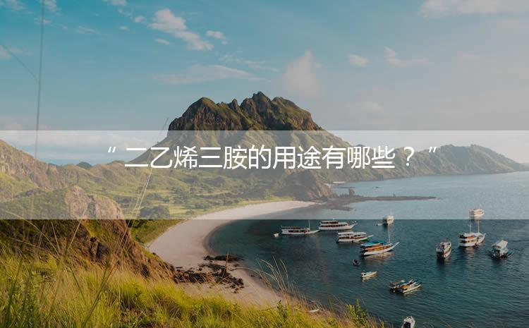 二乙烯三胺的用途有哪些？